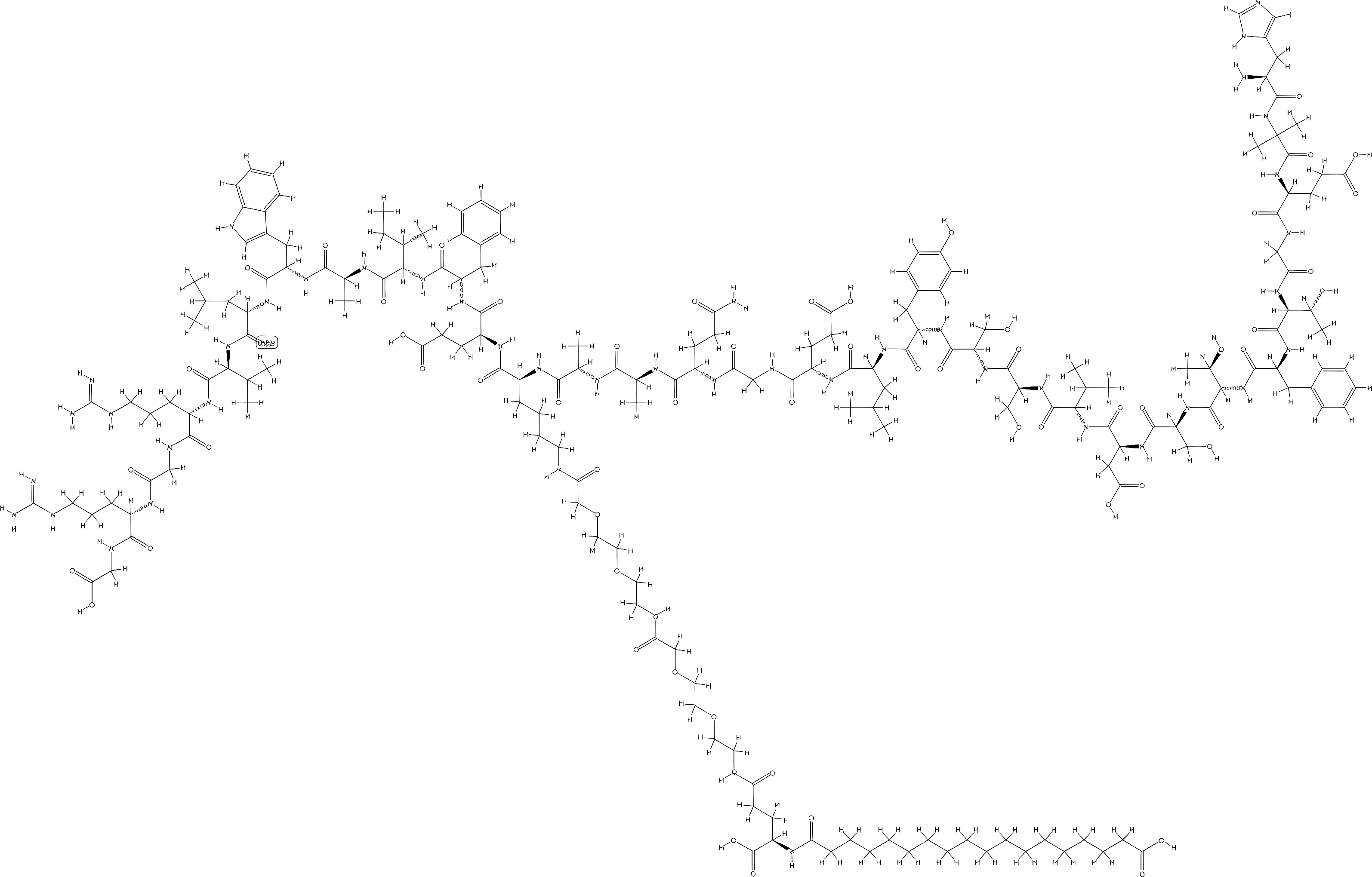 Semaglutide structure