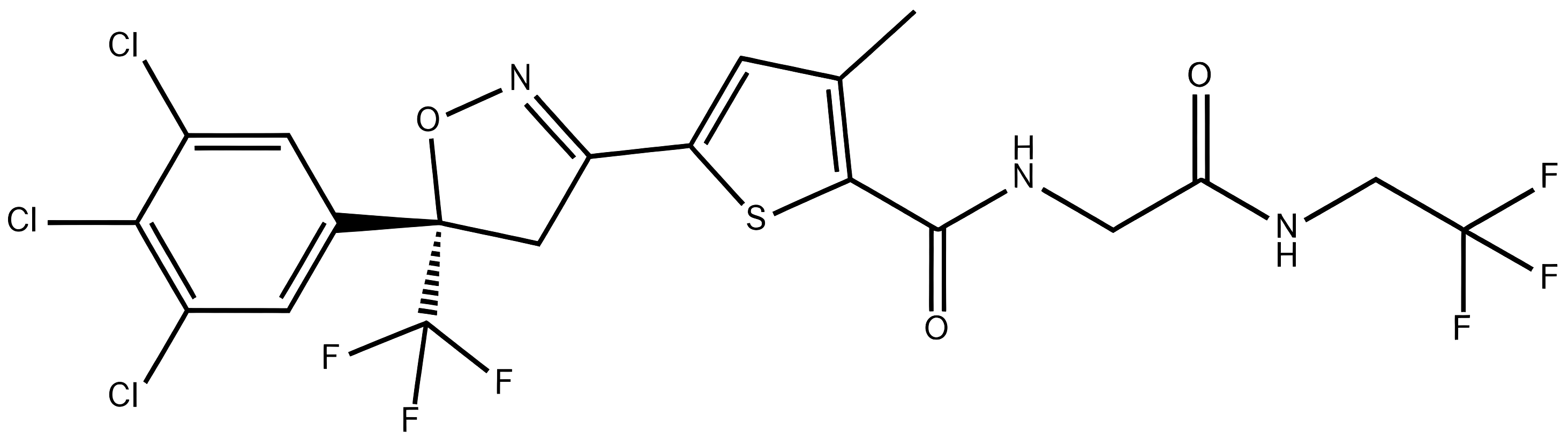 Lotilaner structure