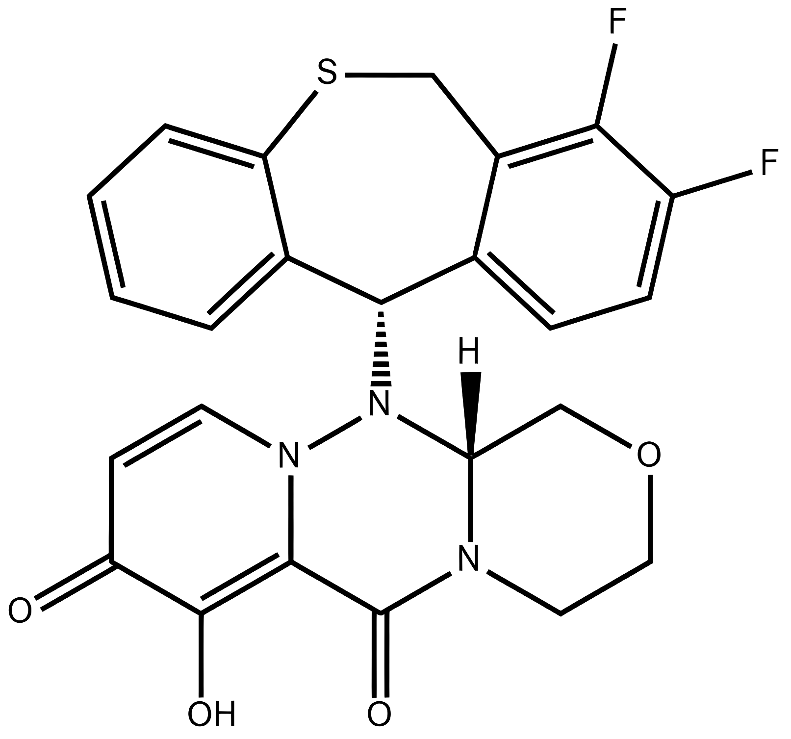 Baloxavir structure