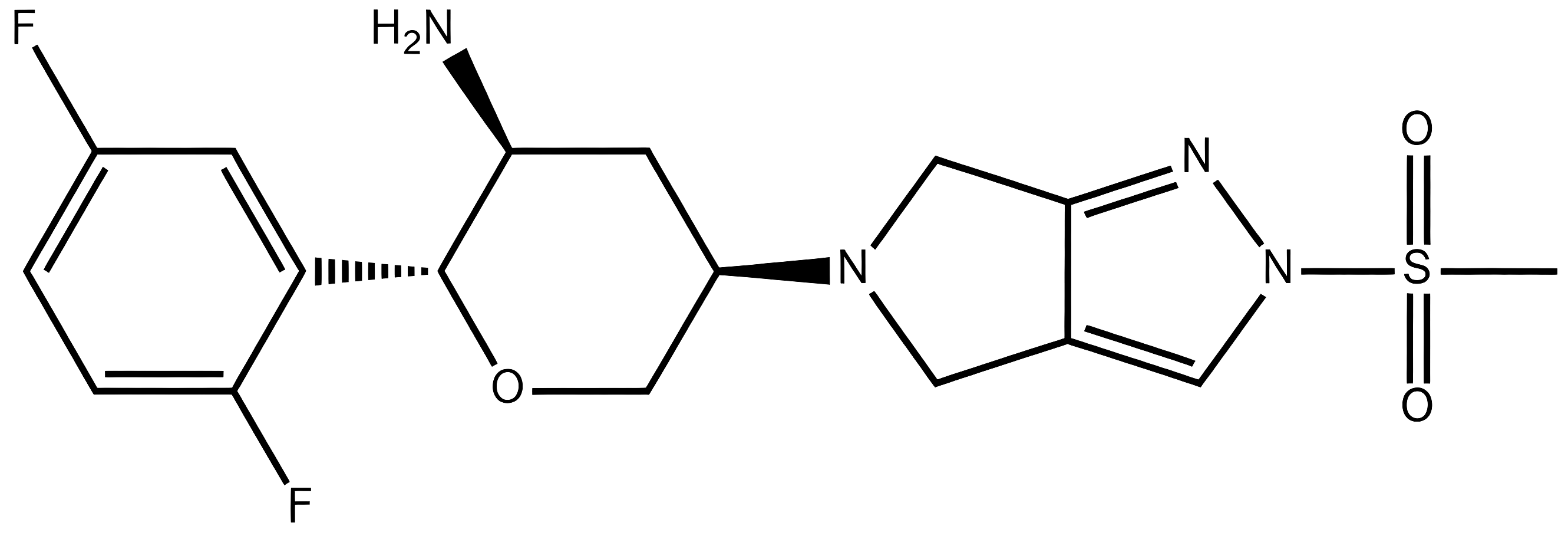 Omarigliptin structure