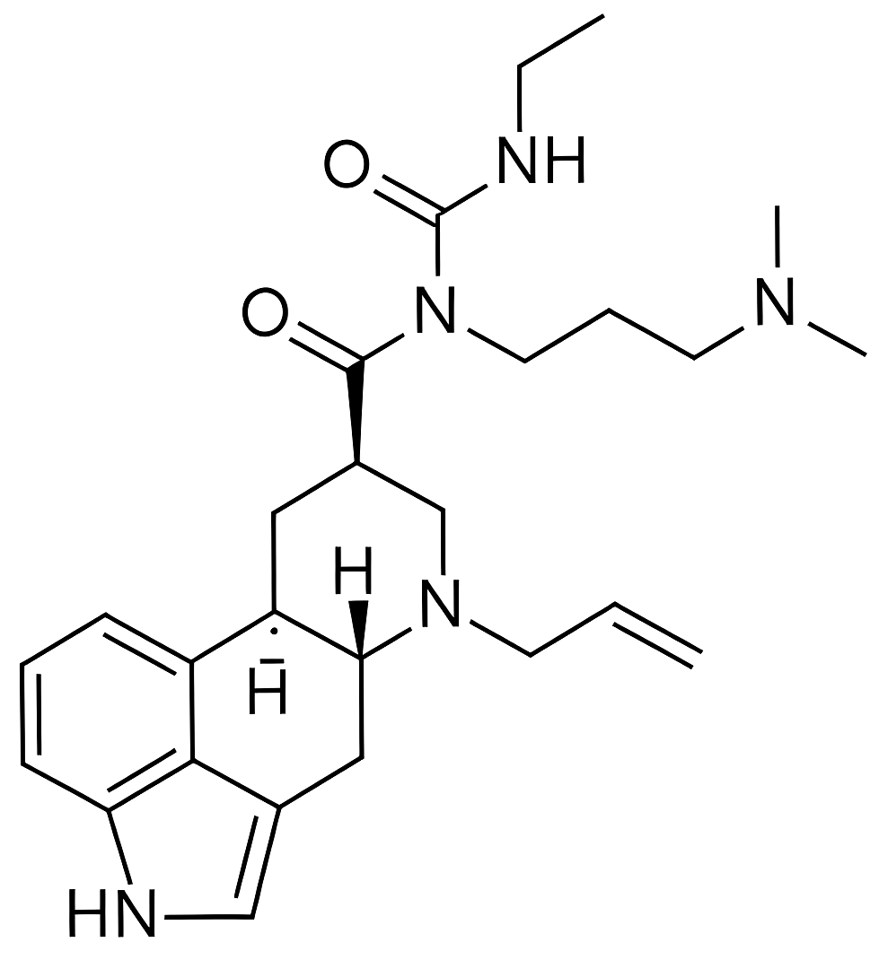 Cabergoline structure