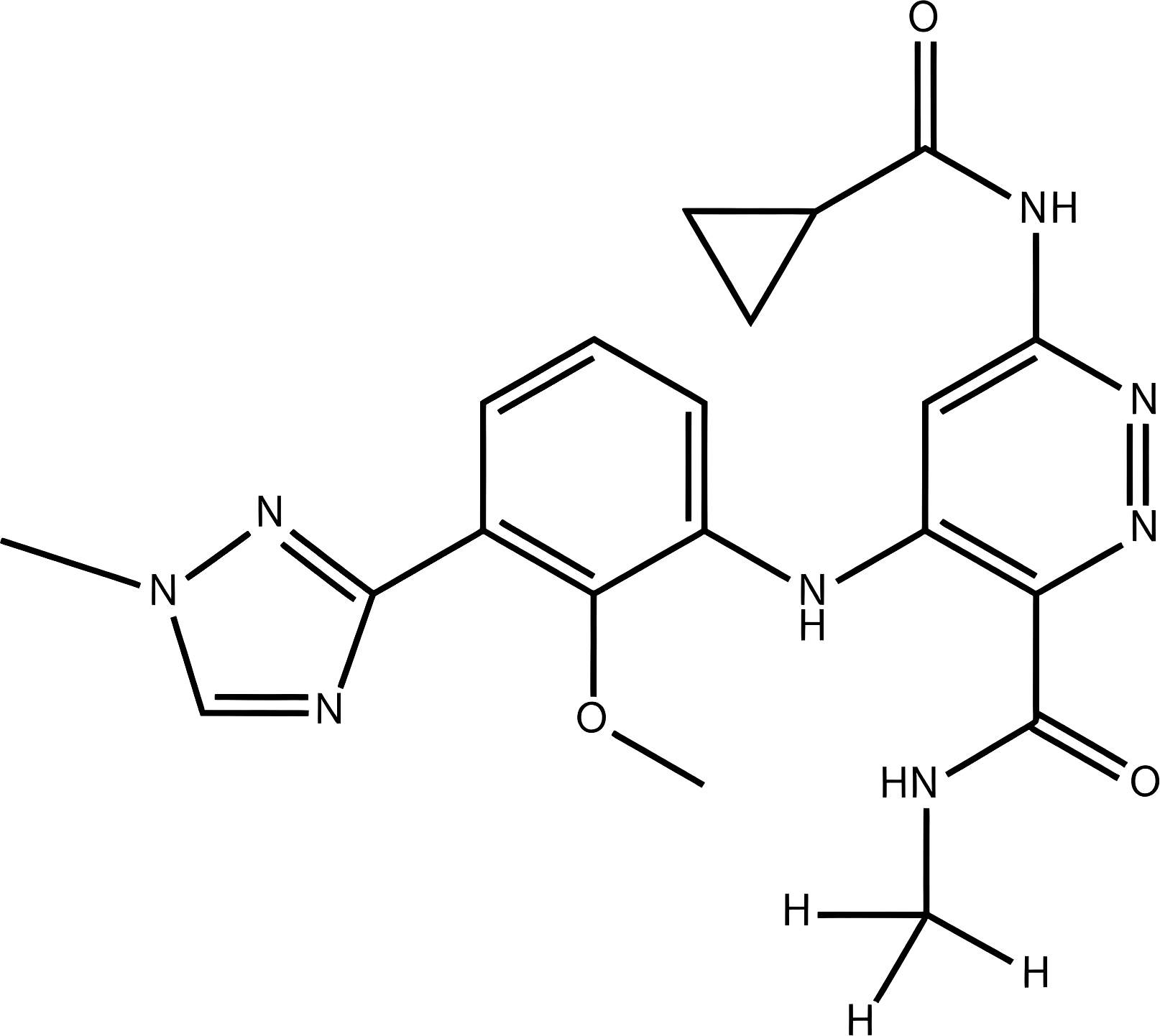 Deucravacitinib structure