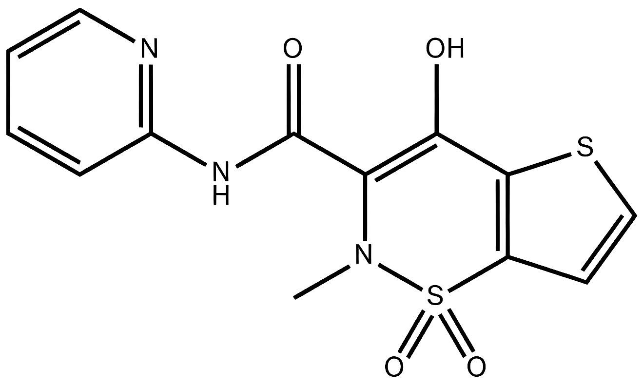 Tenoxicam structure