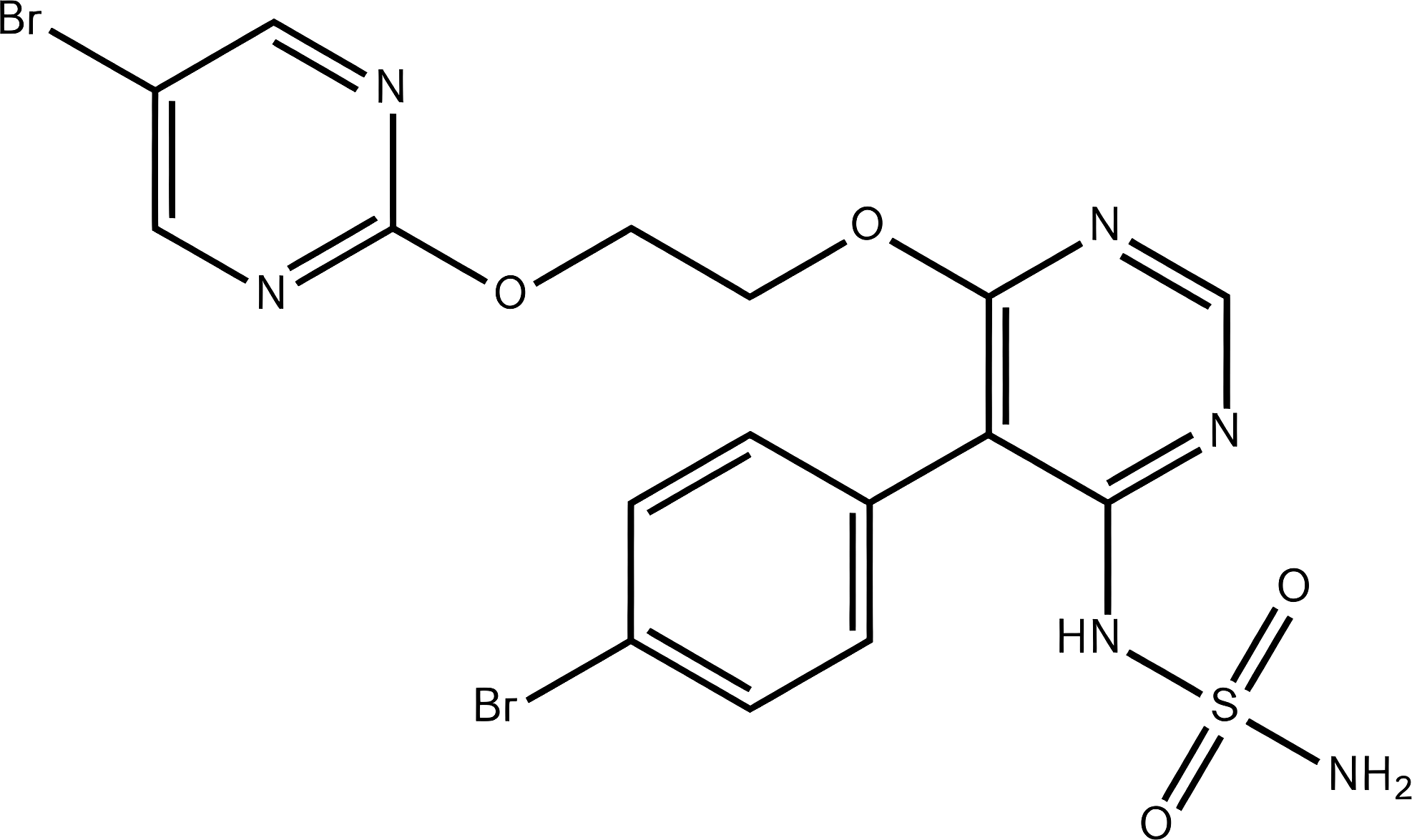 Aprocitentan structure