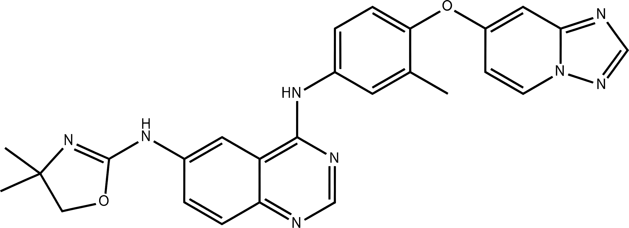 Tucatinib structure