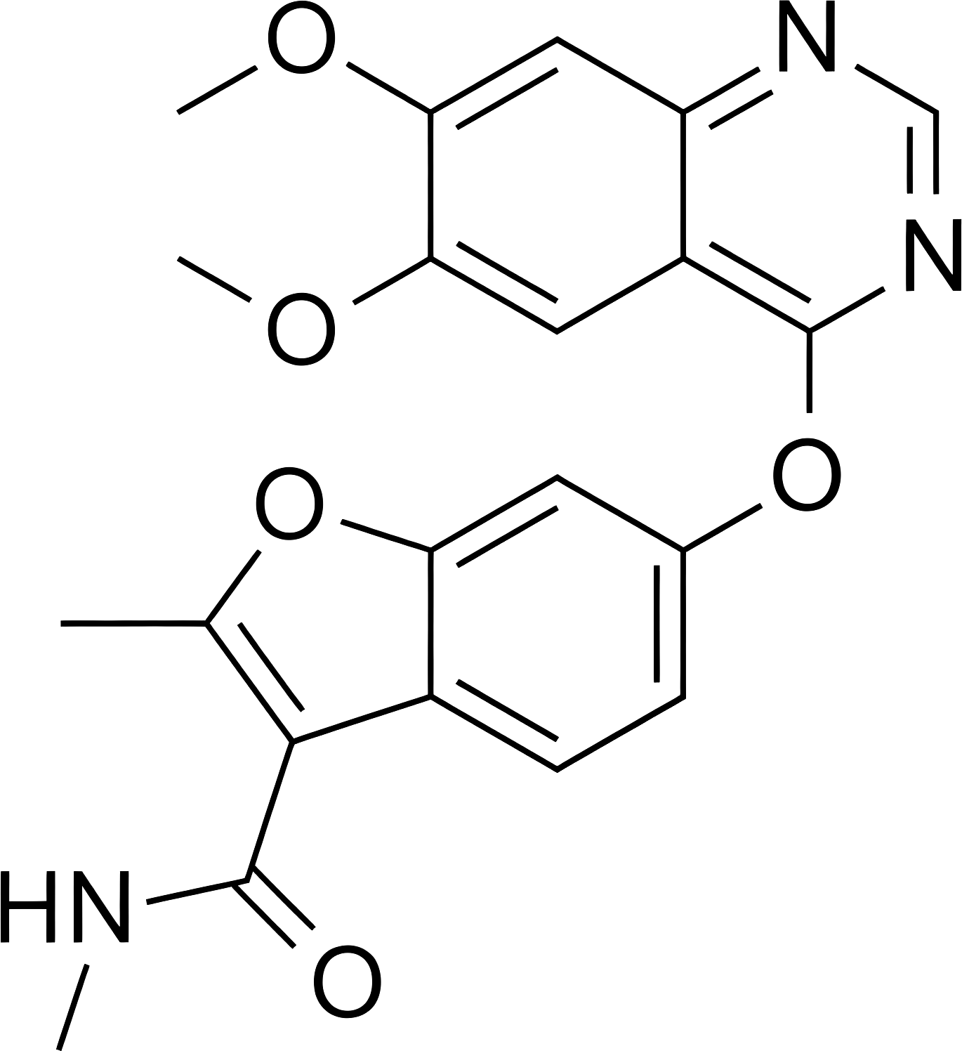 Fruquintinib structure