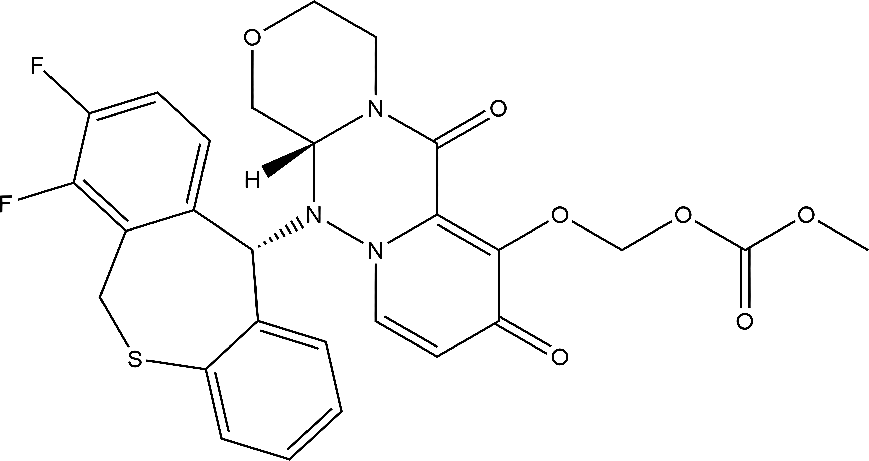 Baloxavir marboxil structure