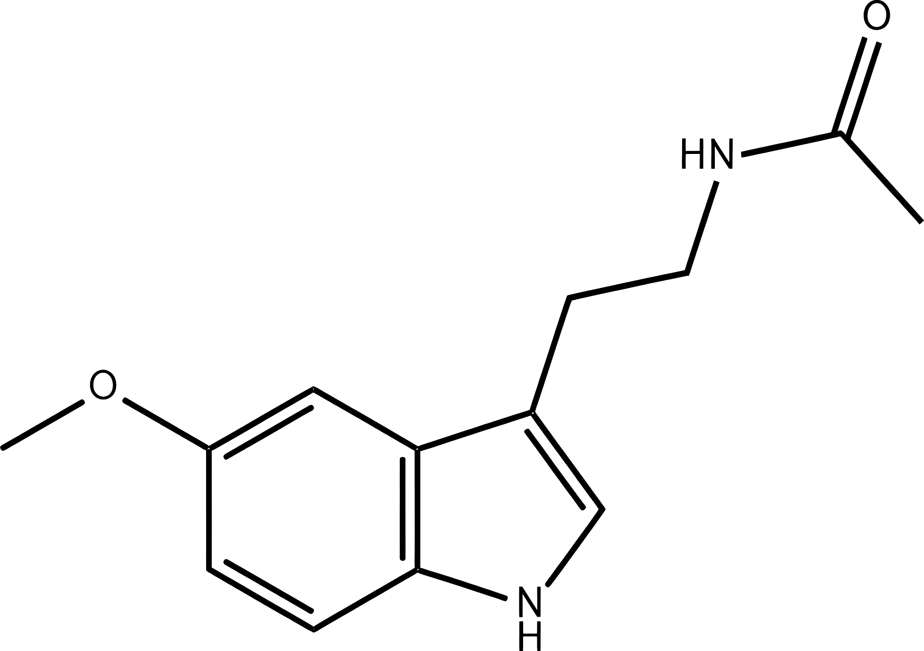 Melatonin structure