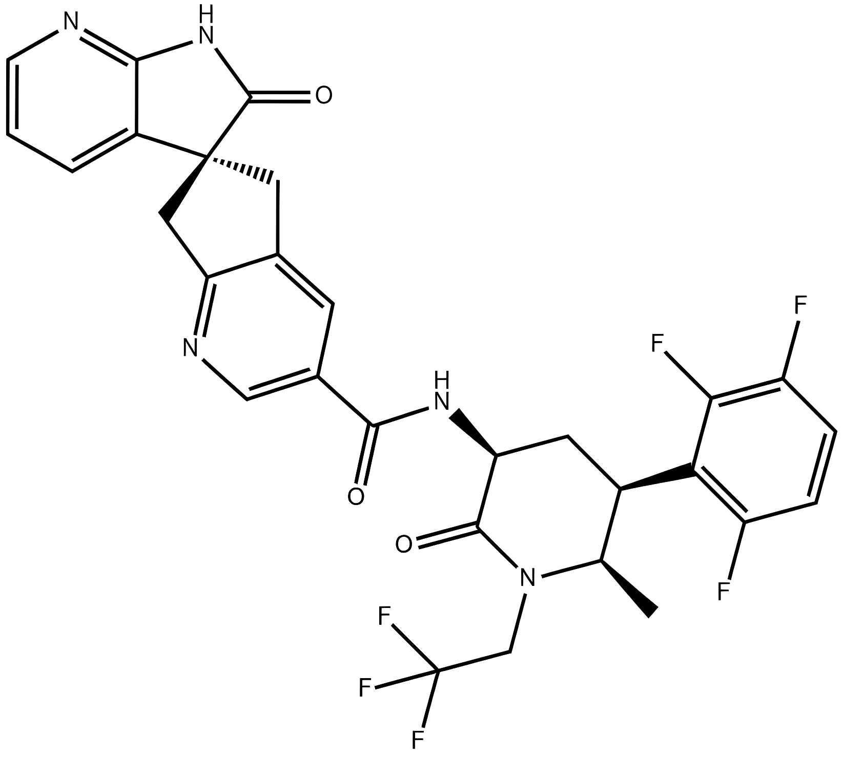 Atogepant structure