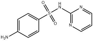 Sulfadiazine structure