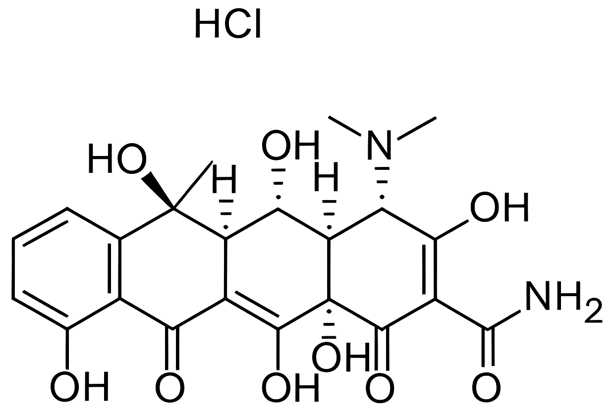 Oxytetracycline Hcl  structure