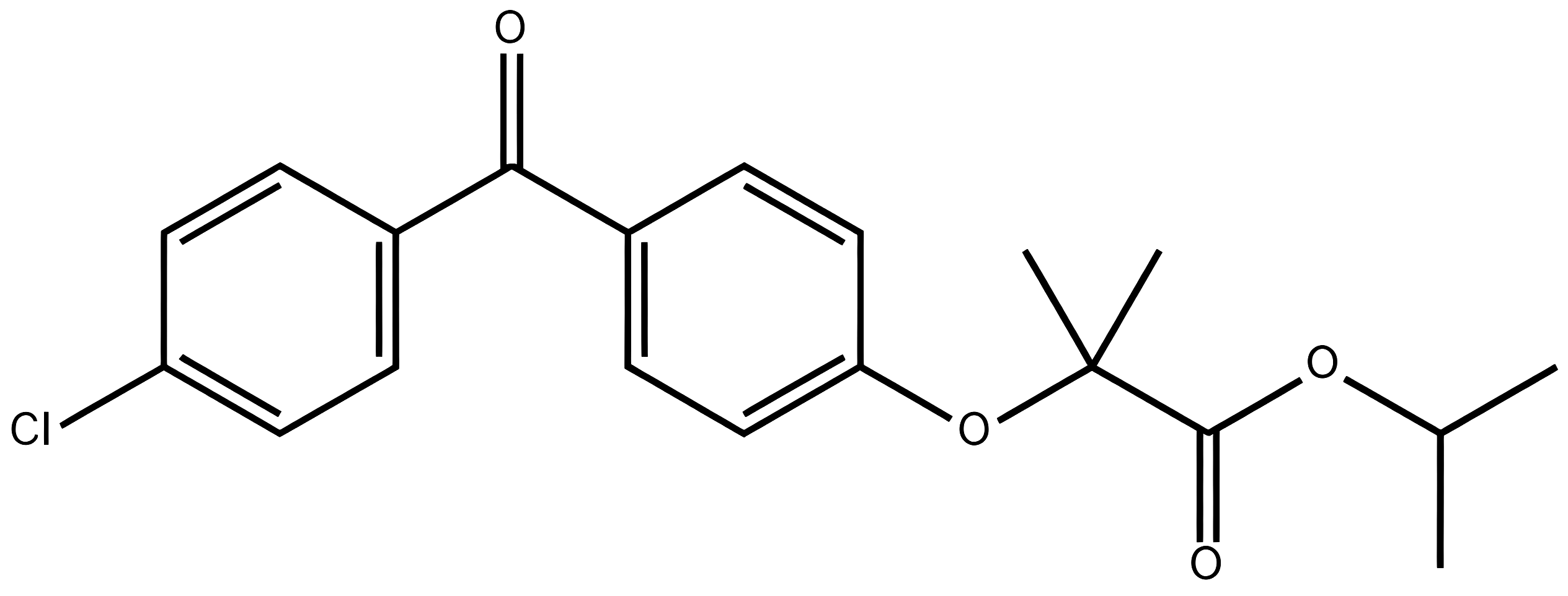 Fenofibrate structure