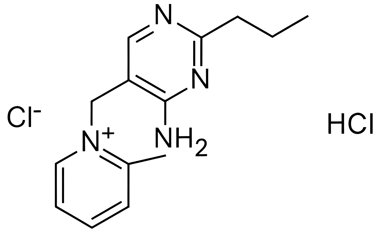 Amprolium Hydrochloride structure
