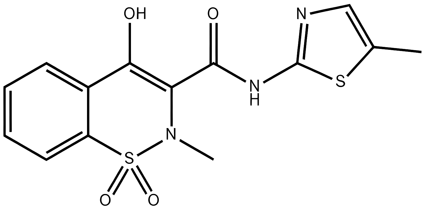 Meloxicam structure