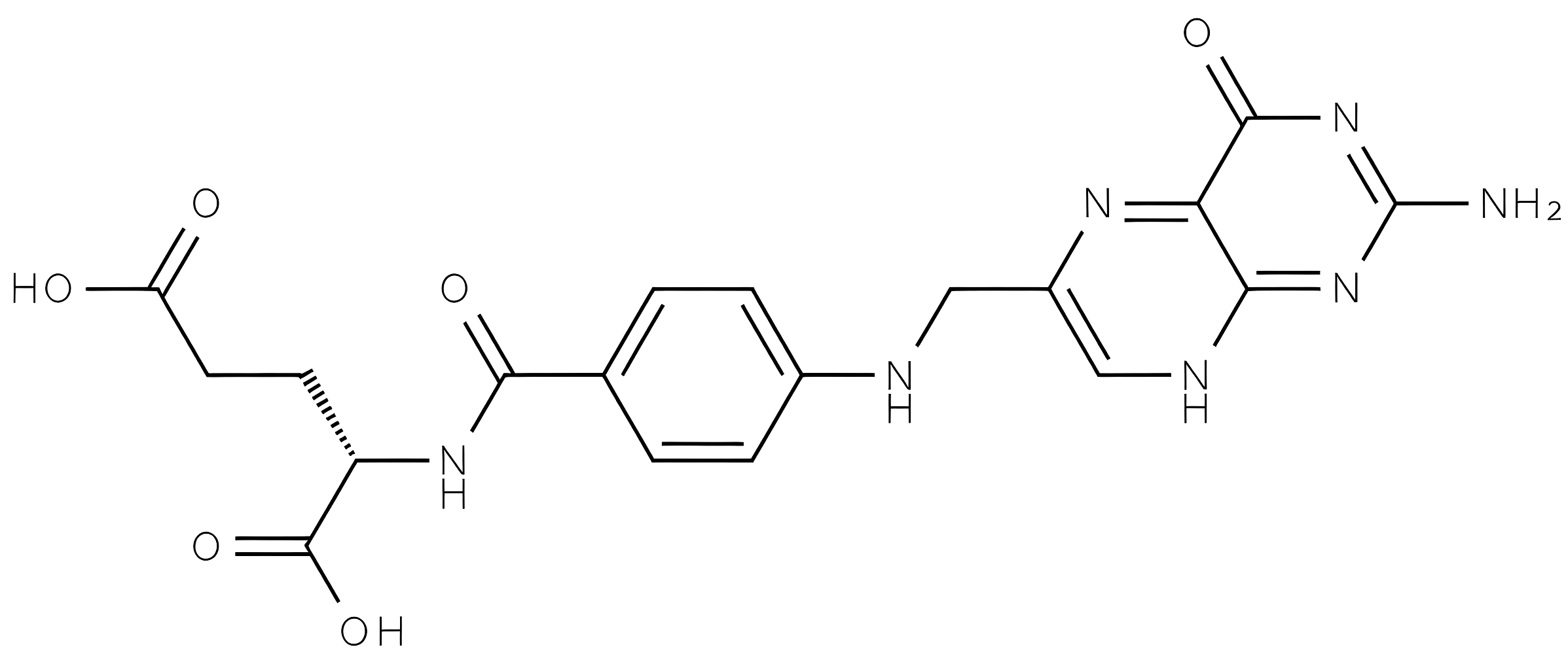 Folic acid structure