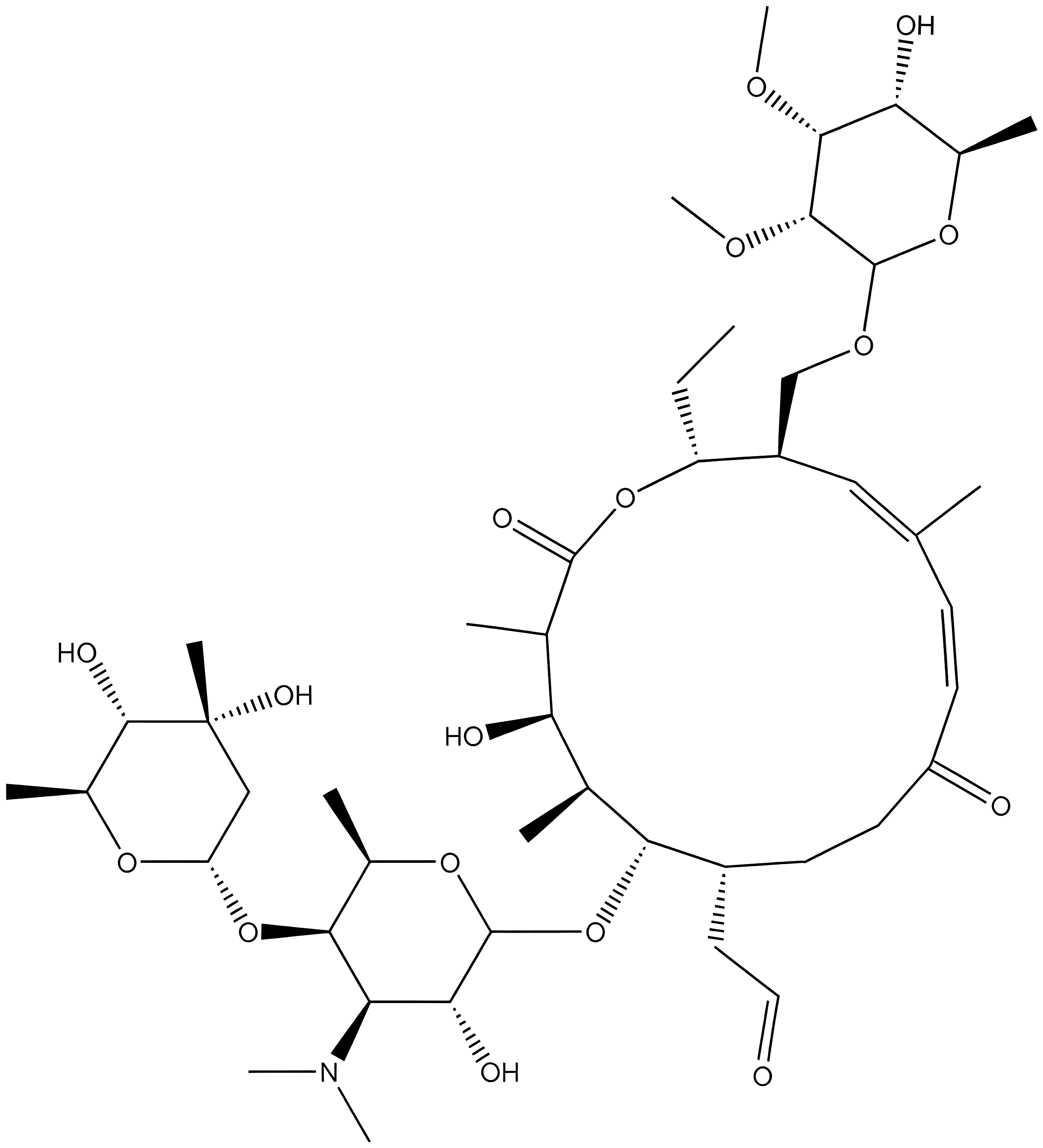 Tylosin Tartrate structure