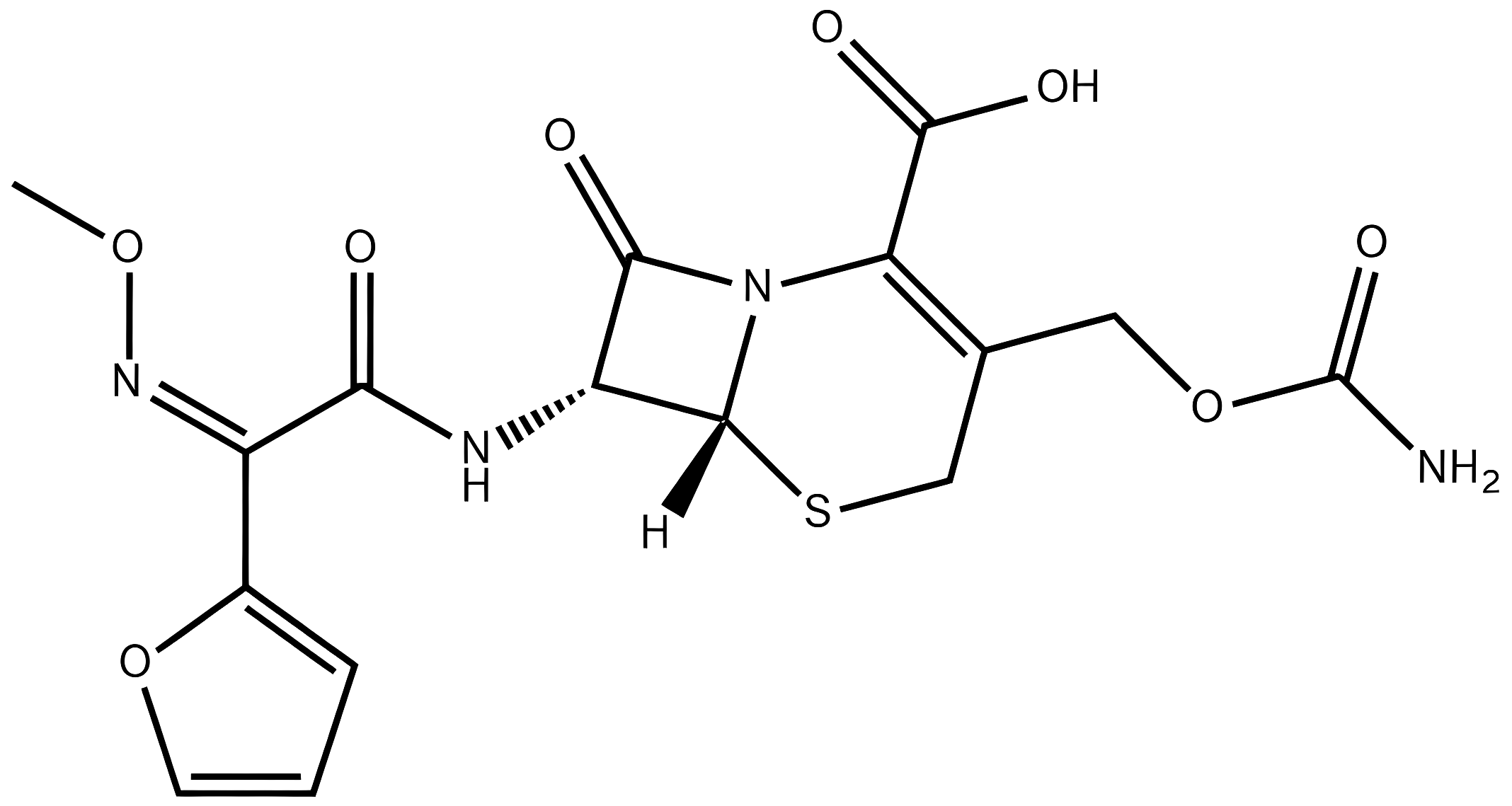 Cefuroxime Axetil structure