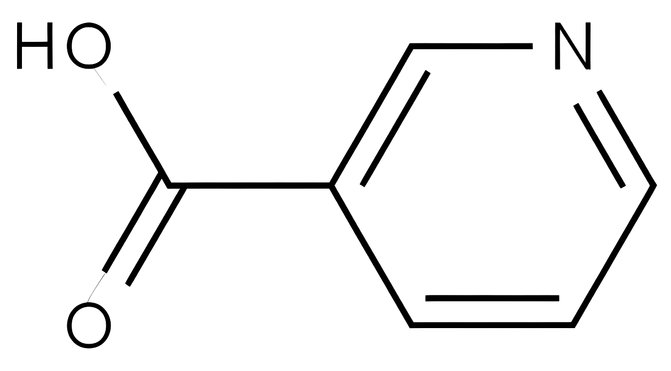Nicotinic acid structure
