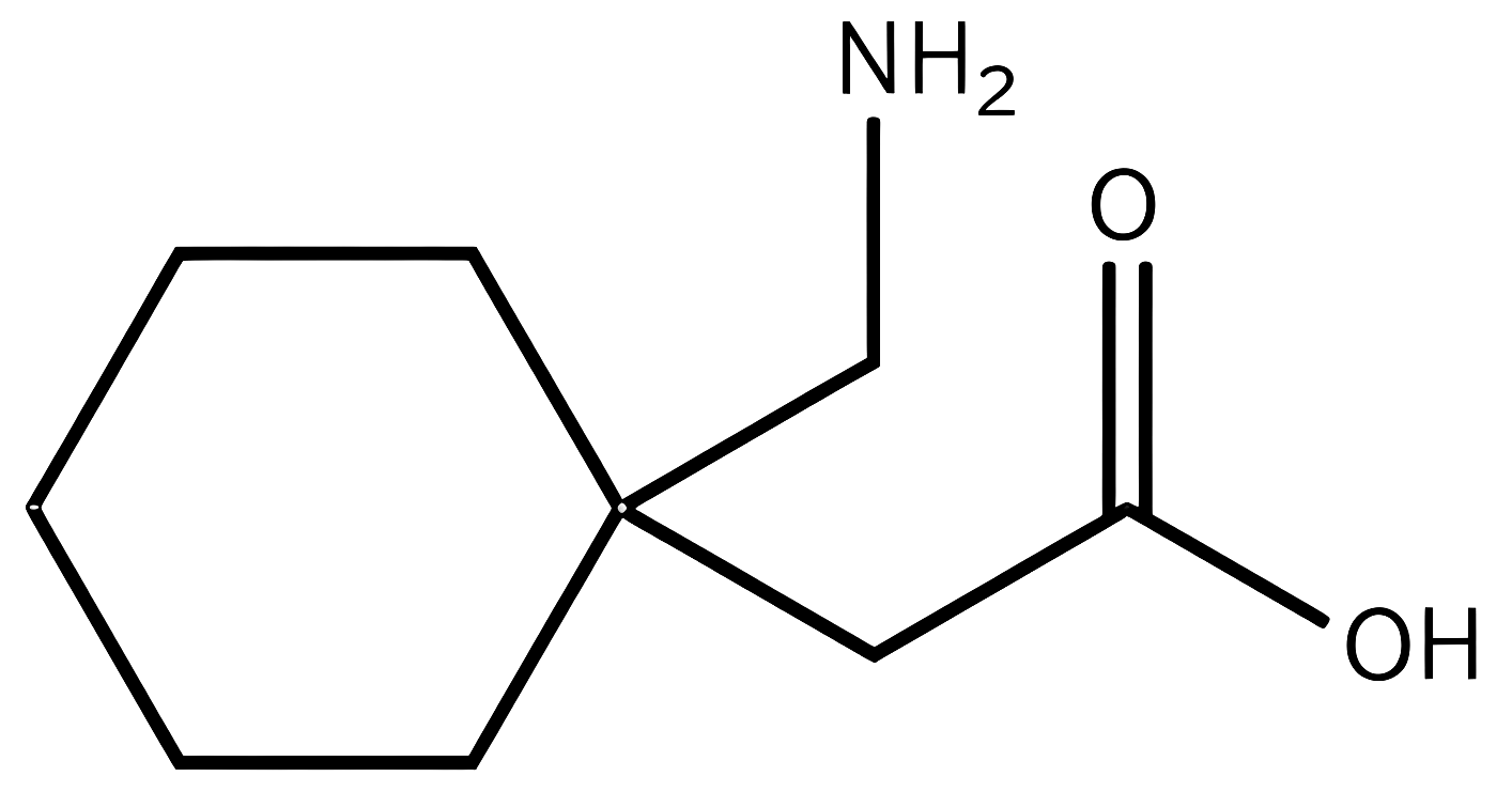 Gabapentin structure