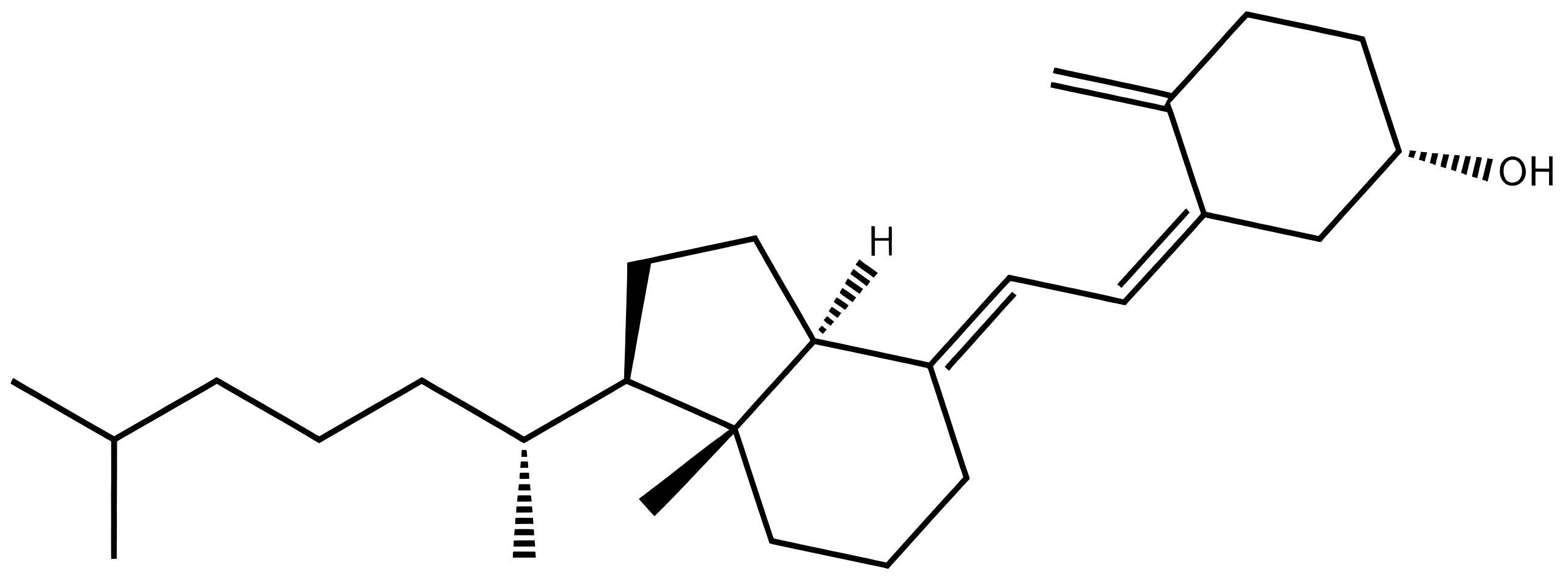 Vitamin D3 structure