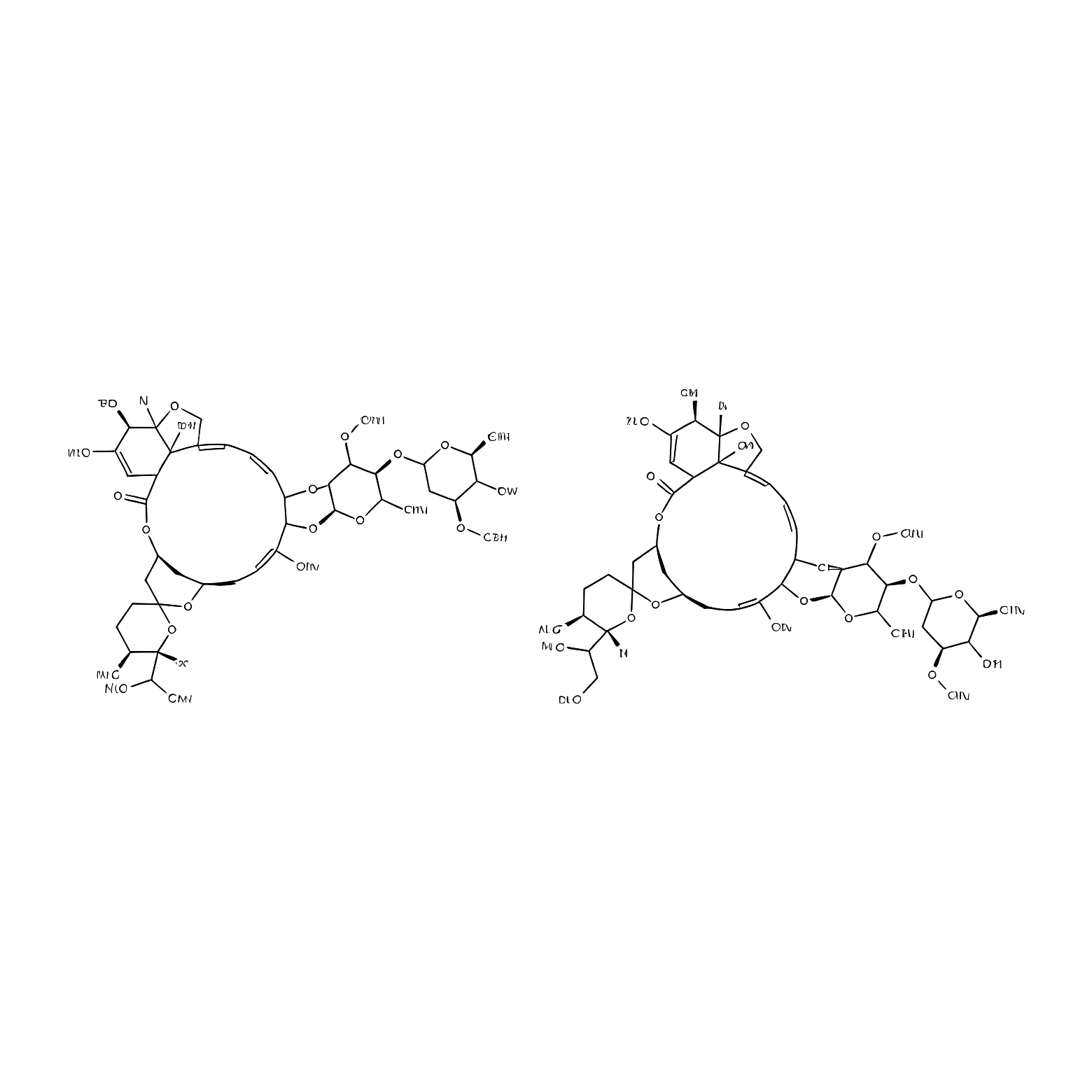 Ivermectin structure