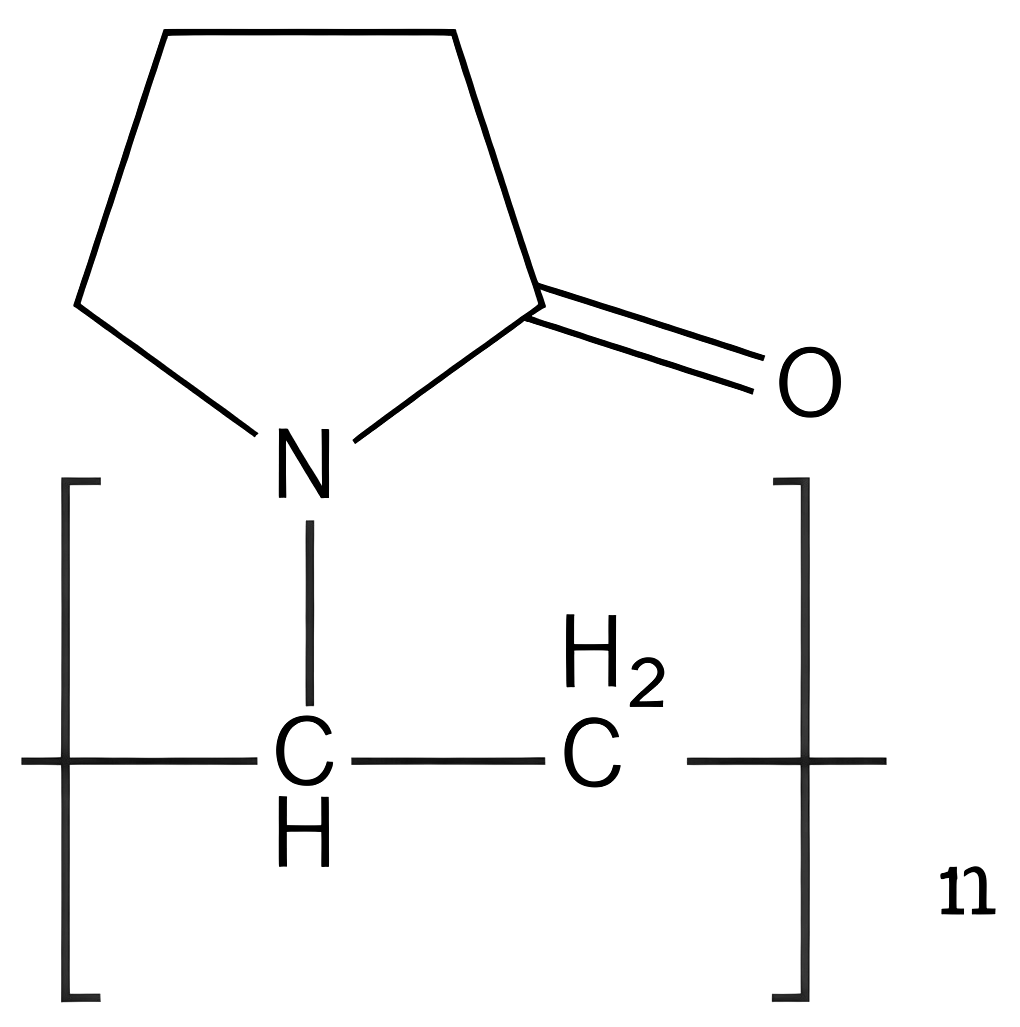 Povidone K-30 structure
