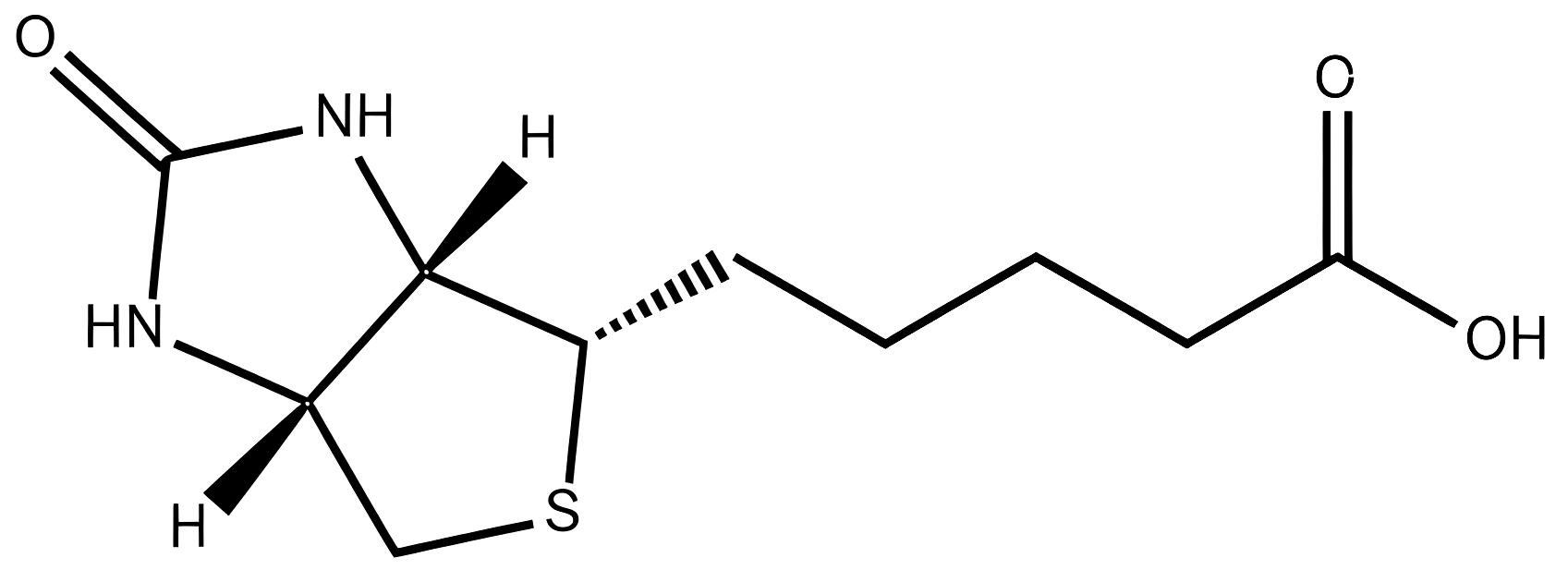 D-Biotin structure
