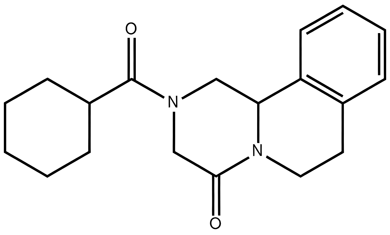 Praziquantel structure