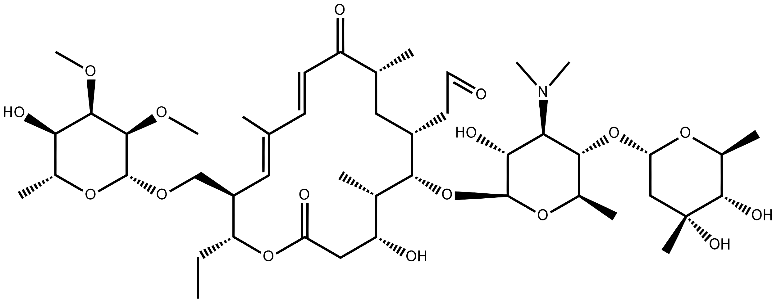 Tylosin Base structure