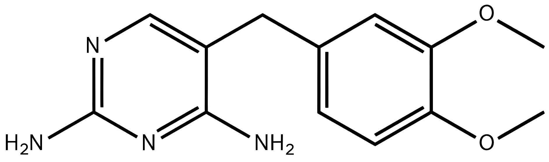 Diaveridine structure