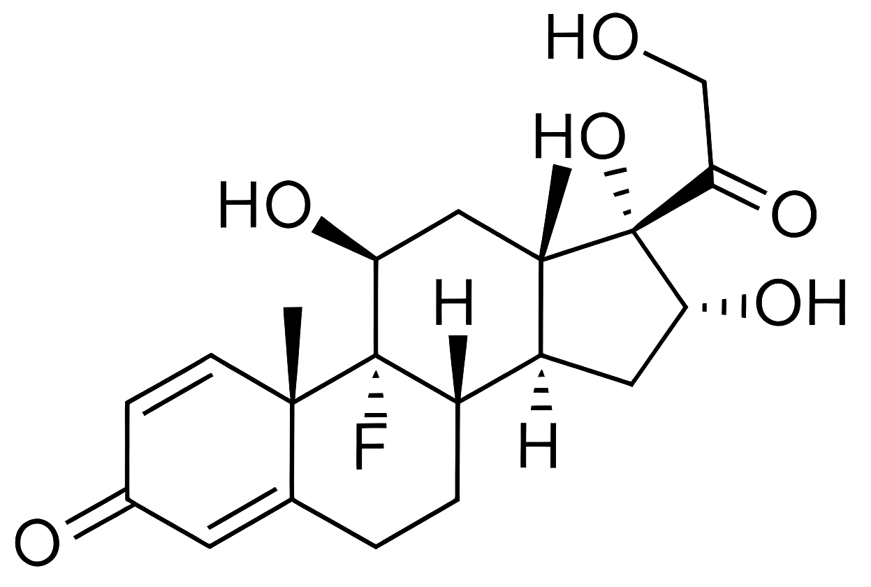 Triamcinolone structure